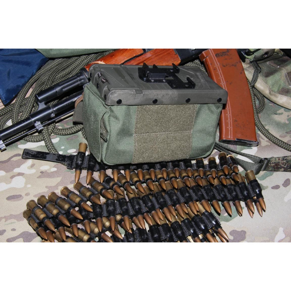 Preorder: Russian Stich Profi Tactical Soft Ammo Pouch 100-Round MOLLE Carrier for PKM Pecheneg Machine Gun