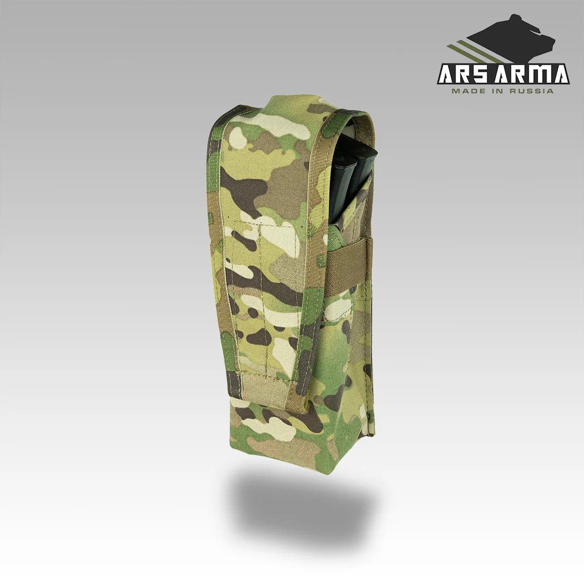 Russian Ars Arma Slot Double AK Mag Pouch - Multicam Camo