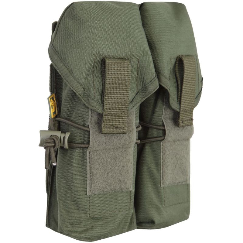 Preorder: Russian Ana Tactical AK Double Magazine Pouch Secure Flap MOLLE - Various Camo