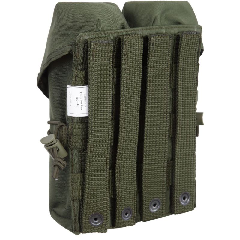 Preorder: Russian Ana Tactical AK Double Magazine Pouch Secure Flap MOLLE - Various Camo