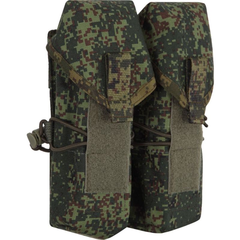 Preorder: Russian Ana Tactical AK Double Magazine Pouch Secure Flap MOLLE - Various Camo