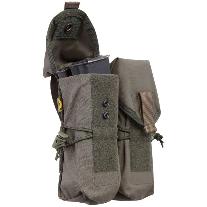 Preorder: Russian Ana Tactical AK Double Magazine Pouch Secure Flap MOLLE - Various Camo