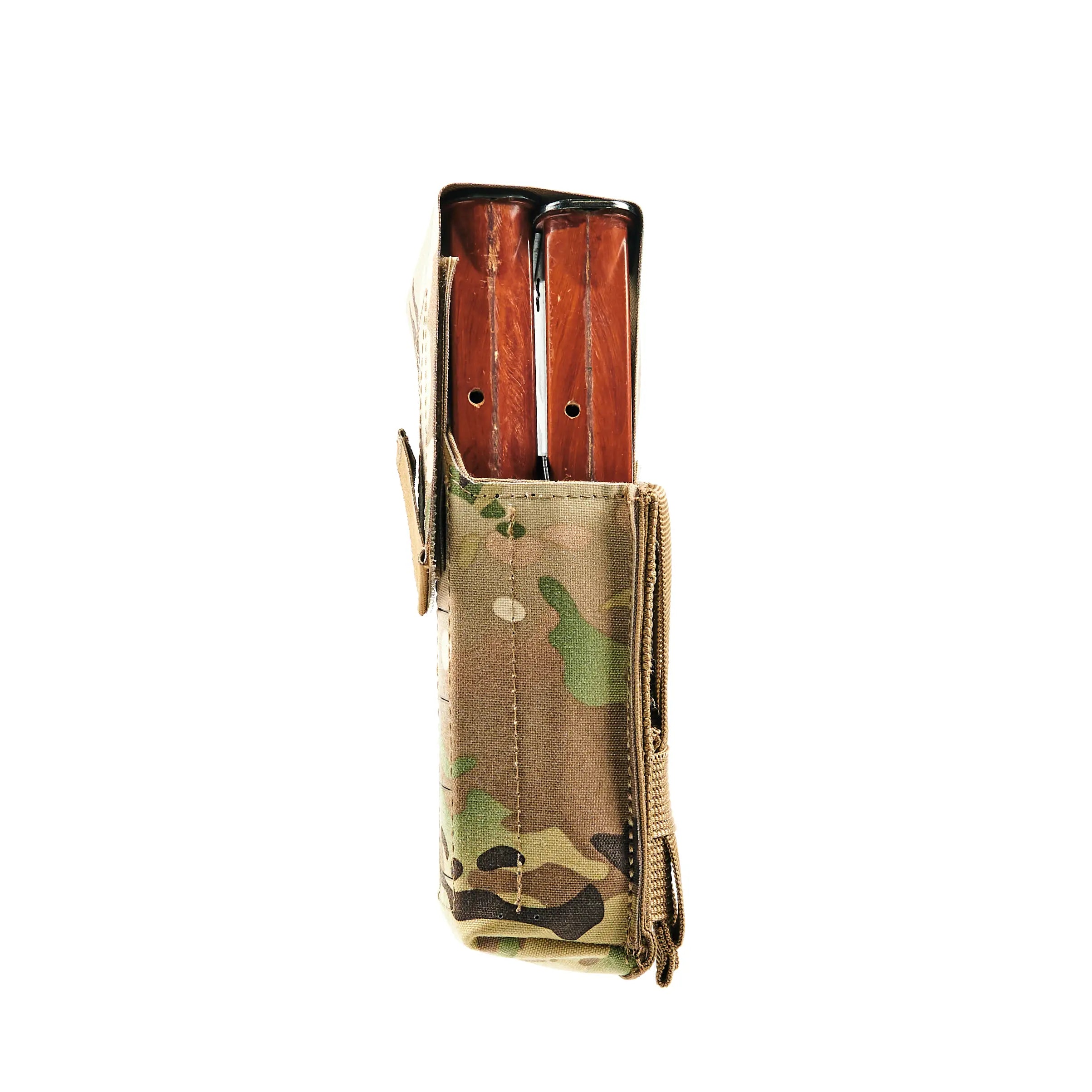 Preorder: Russian Gear Craft Rigid Assault Rifle Double Mag Pouch - 1x2 Flap Closure MOLLE