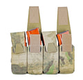 Preorder: Russian Gear Craft Rigid Assault Rifle Quad Mag Pouch - Velcro Flap MOLLE