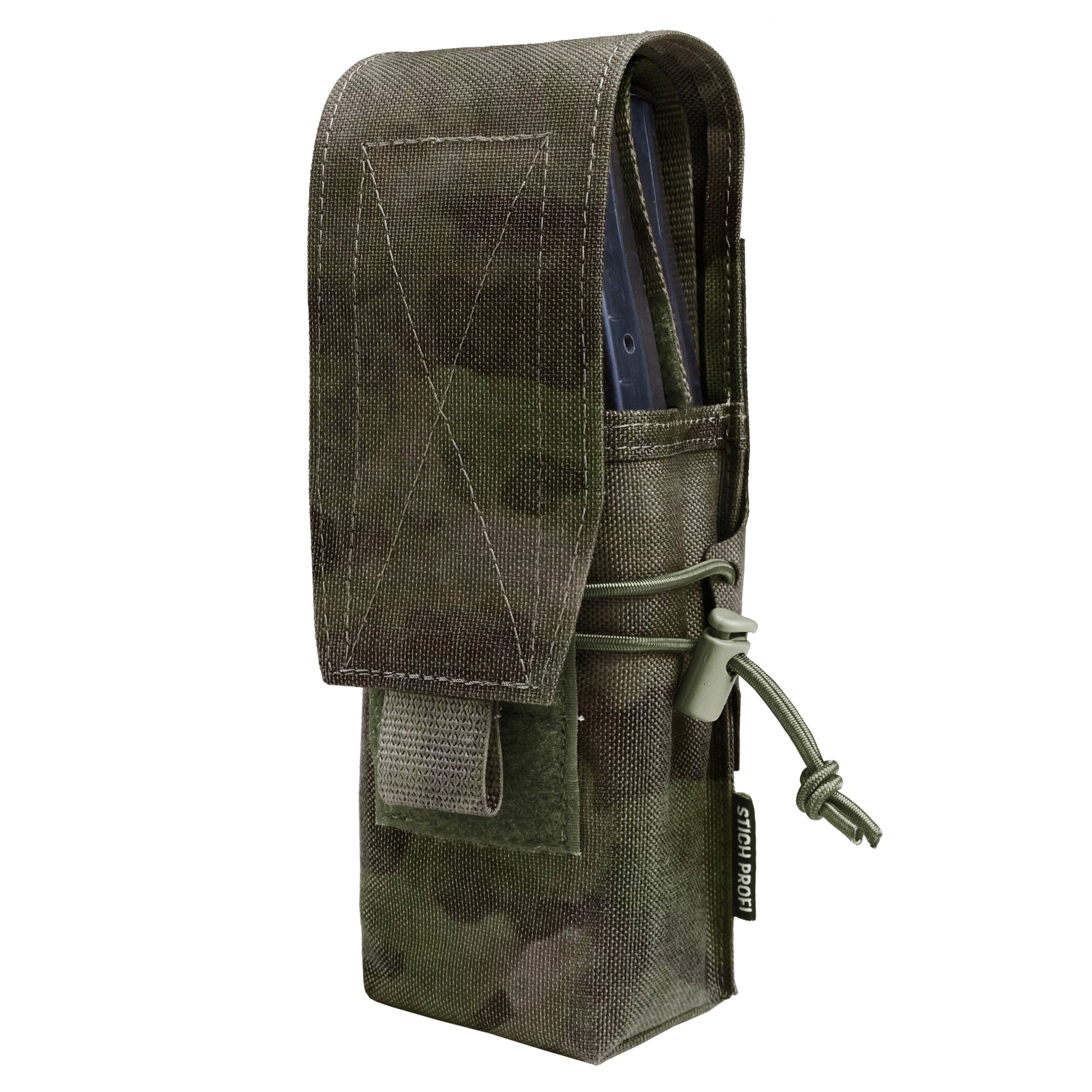 Preorder: Russian Stich Profi Tactical MOLLE Single Double AK Magazine Pouch Fastclip with Elastic Cord Light V.3
