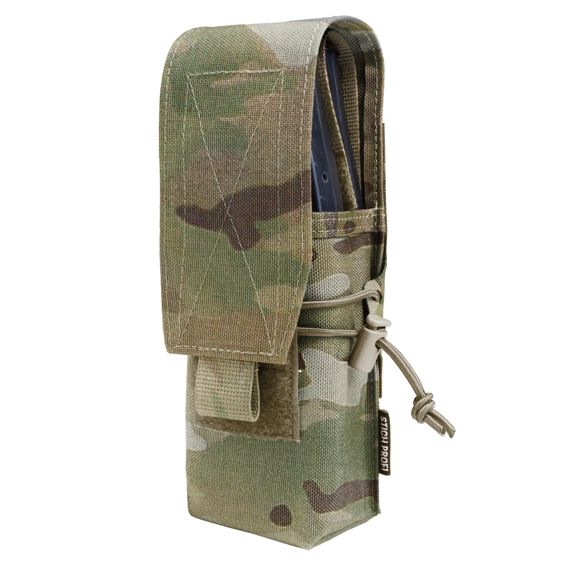 Preorder: Russian Stich Profi Tactical MOLLE Single Double AK Magazine Pouch Fastclip with Elastic Cord Light V.3