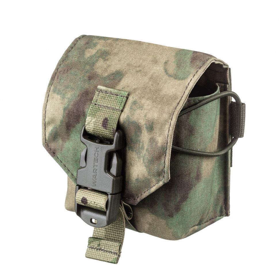 Russian Wartech MP-114 Double SVD Magazine Pouch - ATACS-FG Moss Camo