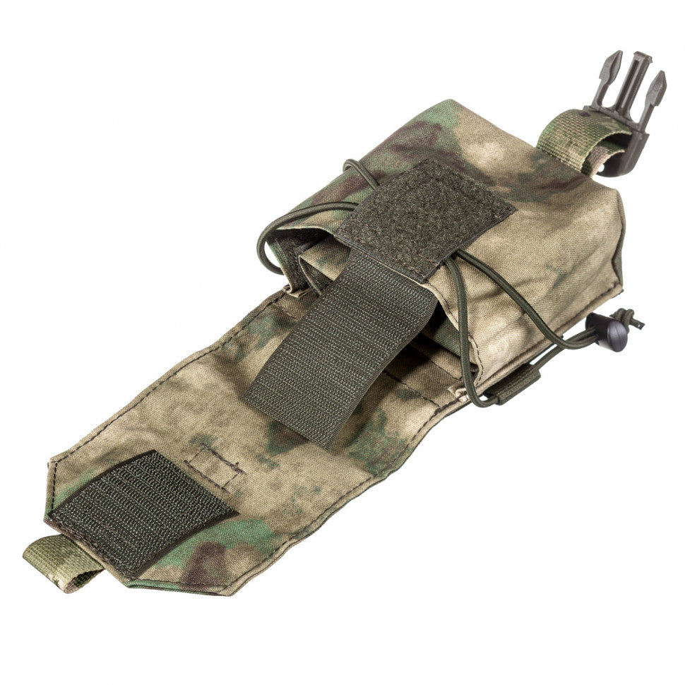 Russian Wartech MP-114 Double SVD Magazine Pouch - ATACS-FG Moss Camo