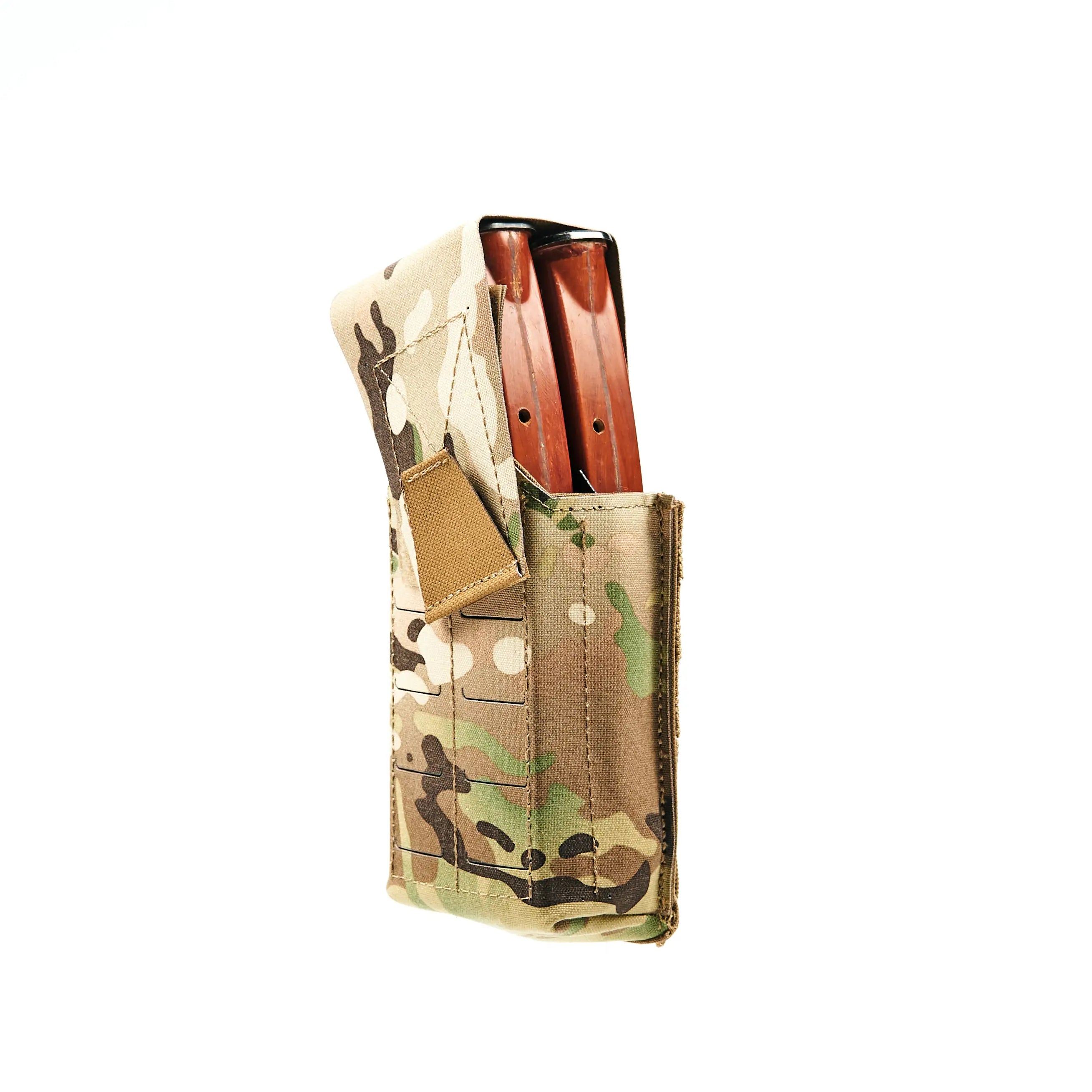 Preorder: Russian Gear Craft Rigid Assault Rifle Double Mag Pouch - 1x2 Flap Closure MOLLE