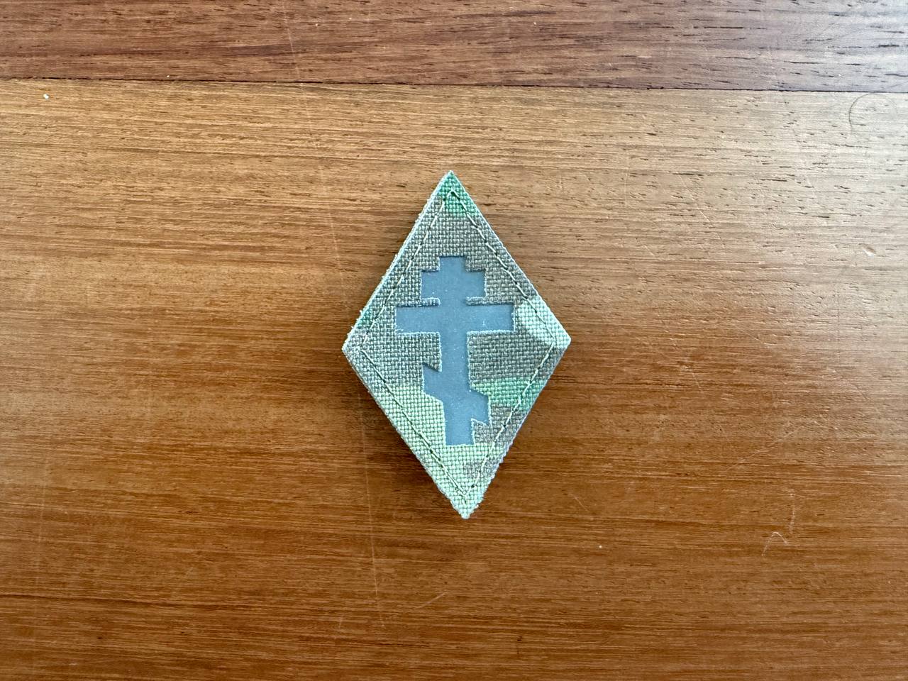 Russian Cross on Multicam Orthodox Patch - Military Badge