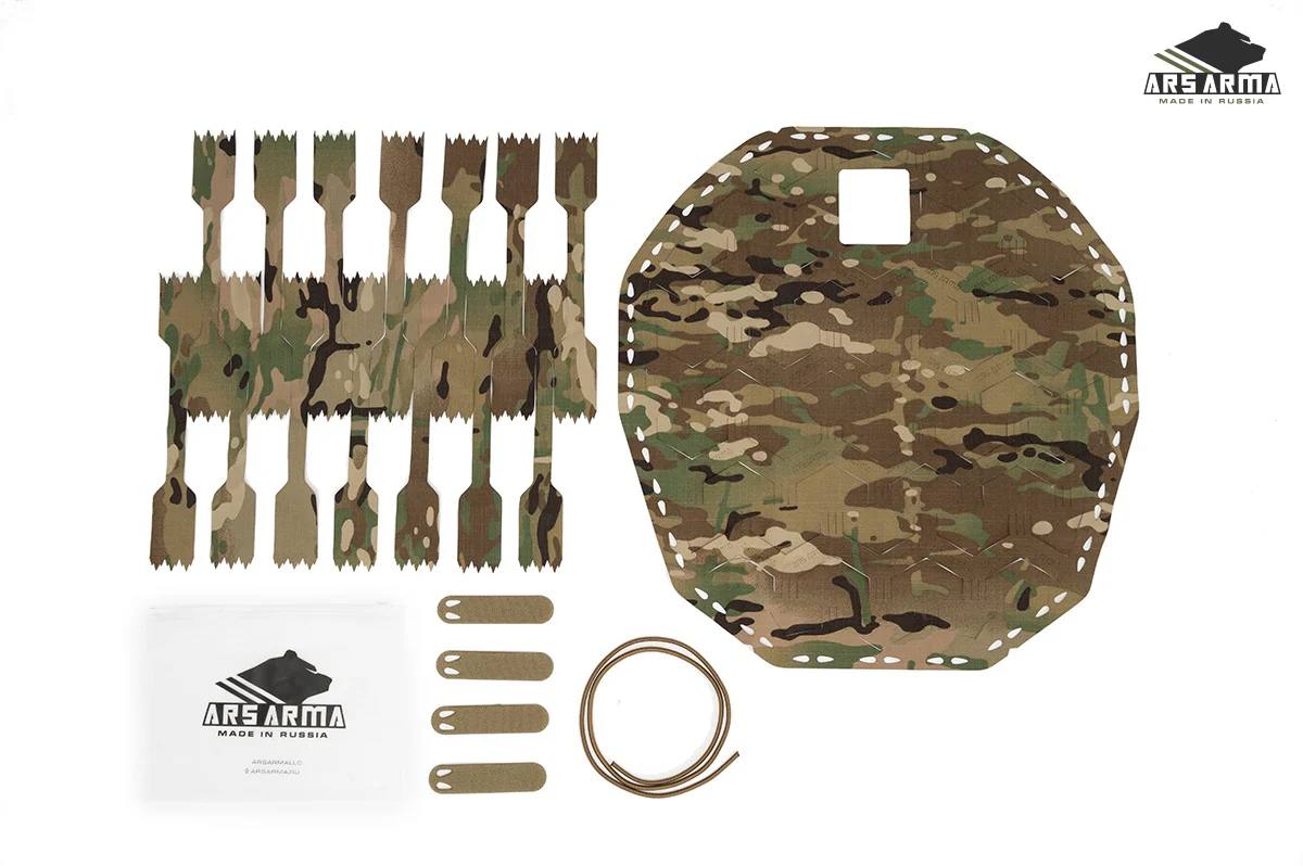 Russian Ars Arma Multicam Leaf Helmet Cover Tactical Camouflage
