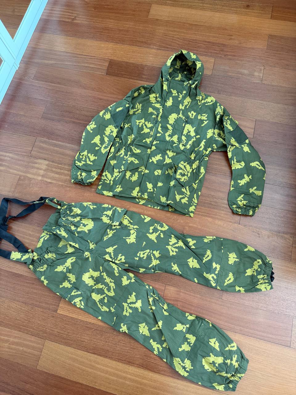 Russian GORKA GOLD BEREZKA KLMK Camo Suit, Size 104-108/182-188