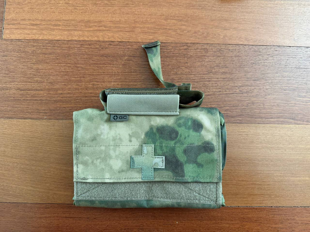 Russian Gearcraft Tactical IFAK Pouch - ATACS FG/Moss Camo Medical Bag MOLLE