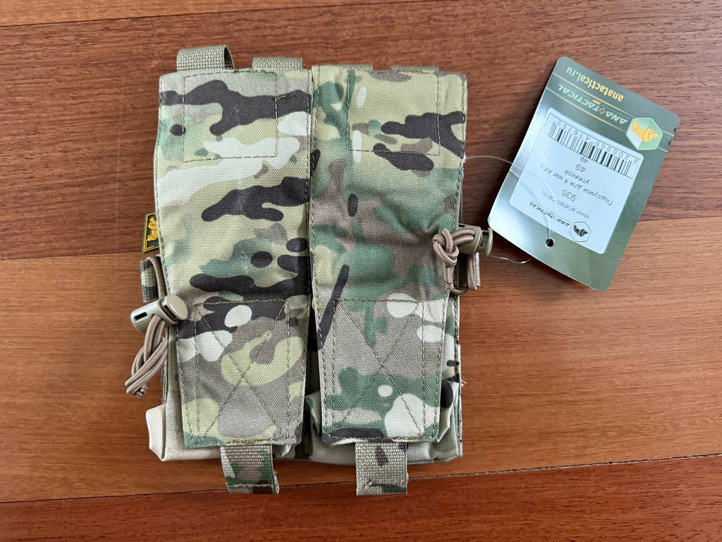 Russian ANA Tactical AK 4 Mag Pouch Multicam