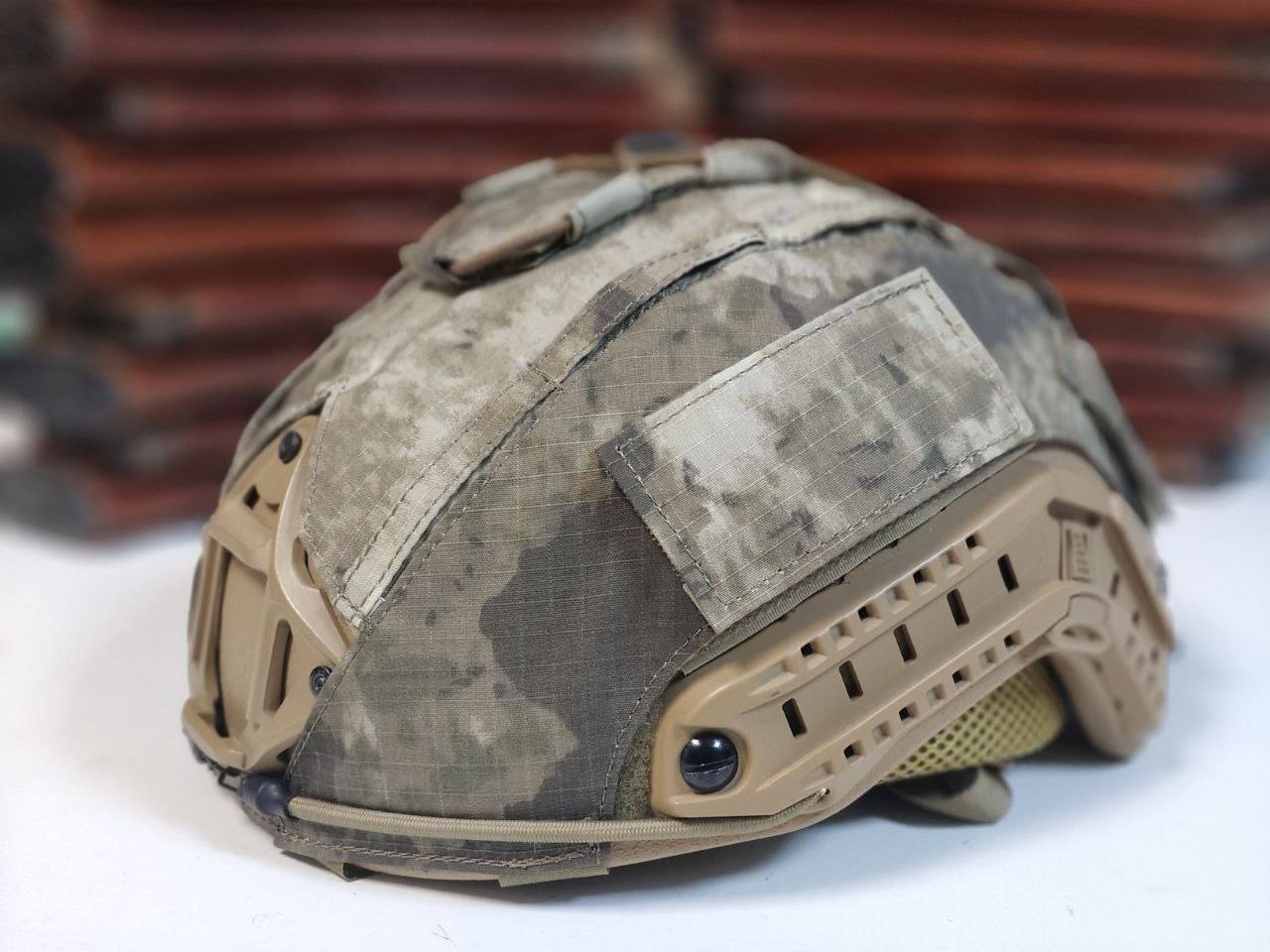 Russian ATACS AU Helmet Cover for Ops-Core Helmet - Size L/XL