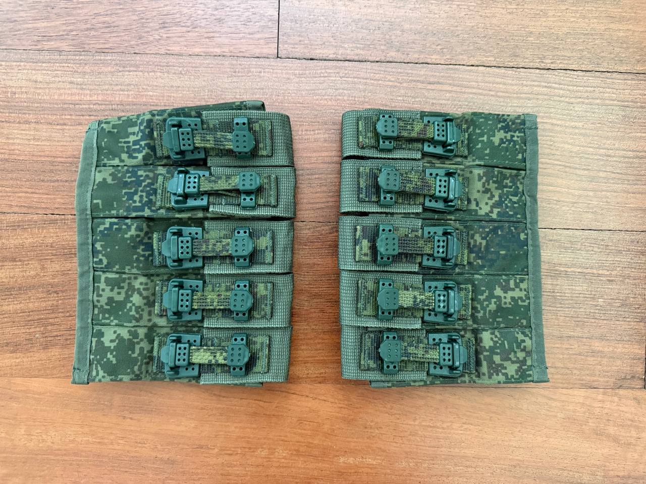 Russian Zuratkul Ratnik VOG Pouch Set (2 pcs) New Gen - EMR w/ Silent Clips