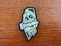 Russian Grim Reaper Skull with Mortar Round Badge - Military Patch