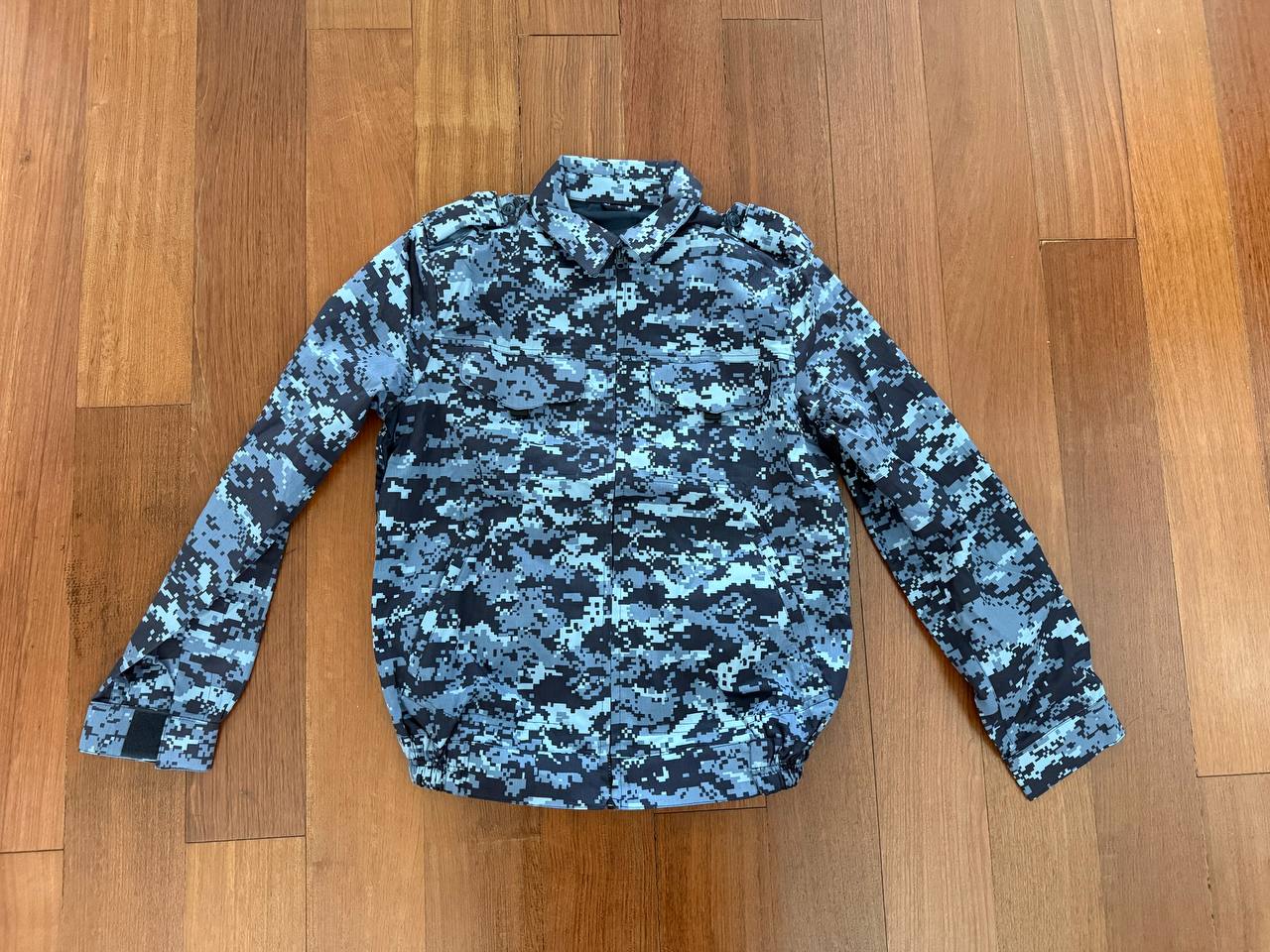 Russian FSIN/MVD Summer Uniform Jacket - Digital Blue DOT Camo, Size 50-5