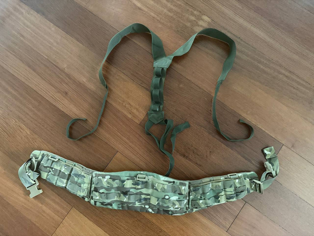 Russian Triada-TKO Strelok Belt Size M w/ Aramid Soft Armor+Gearcraft Suspenders