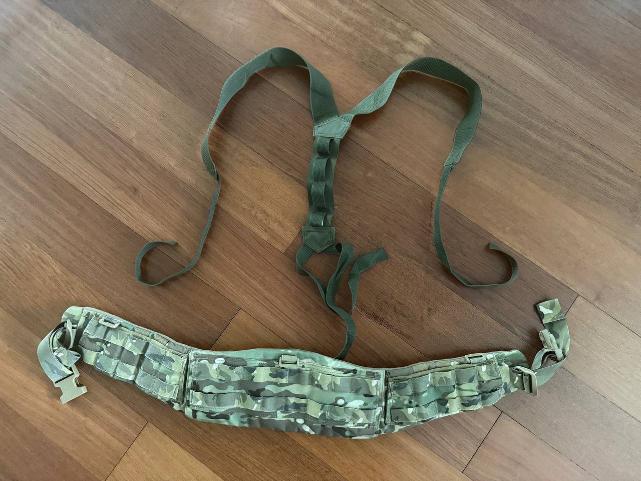 Russian Triada-TKO Strelok Belt Size M w/ Aramid Soft Armor+Gearcraft Suspenders