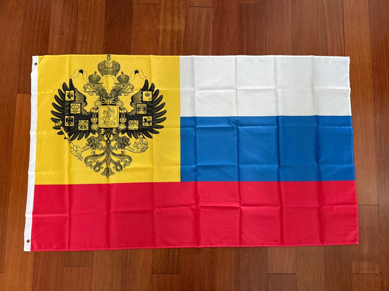 Russian Empire Flag with Tricolor - 150x90cm Banner
