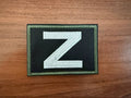 Russian Z Black Army Badge - Military Patch