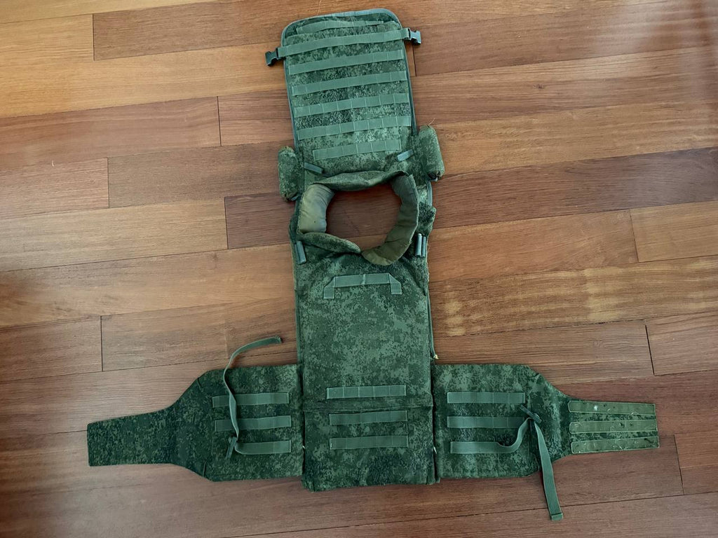 Russian Tekhinkom 6B45 Vest – Size 2 with Aramid Soft Inserts (USED)