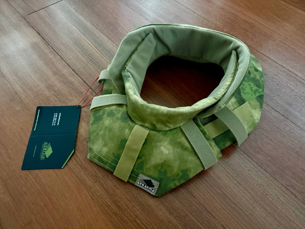 Russian Ars Arma A-21 Gorget Tactical Neck Protection - ATACS FG Camo