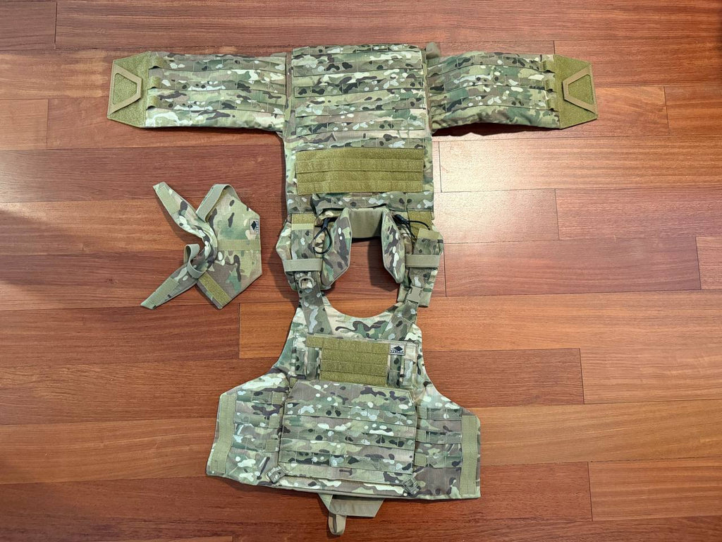 Russian Ars Arma A-18 Goliath Vest Multicam (S/M) + Neck Protection - Multicam