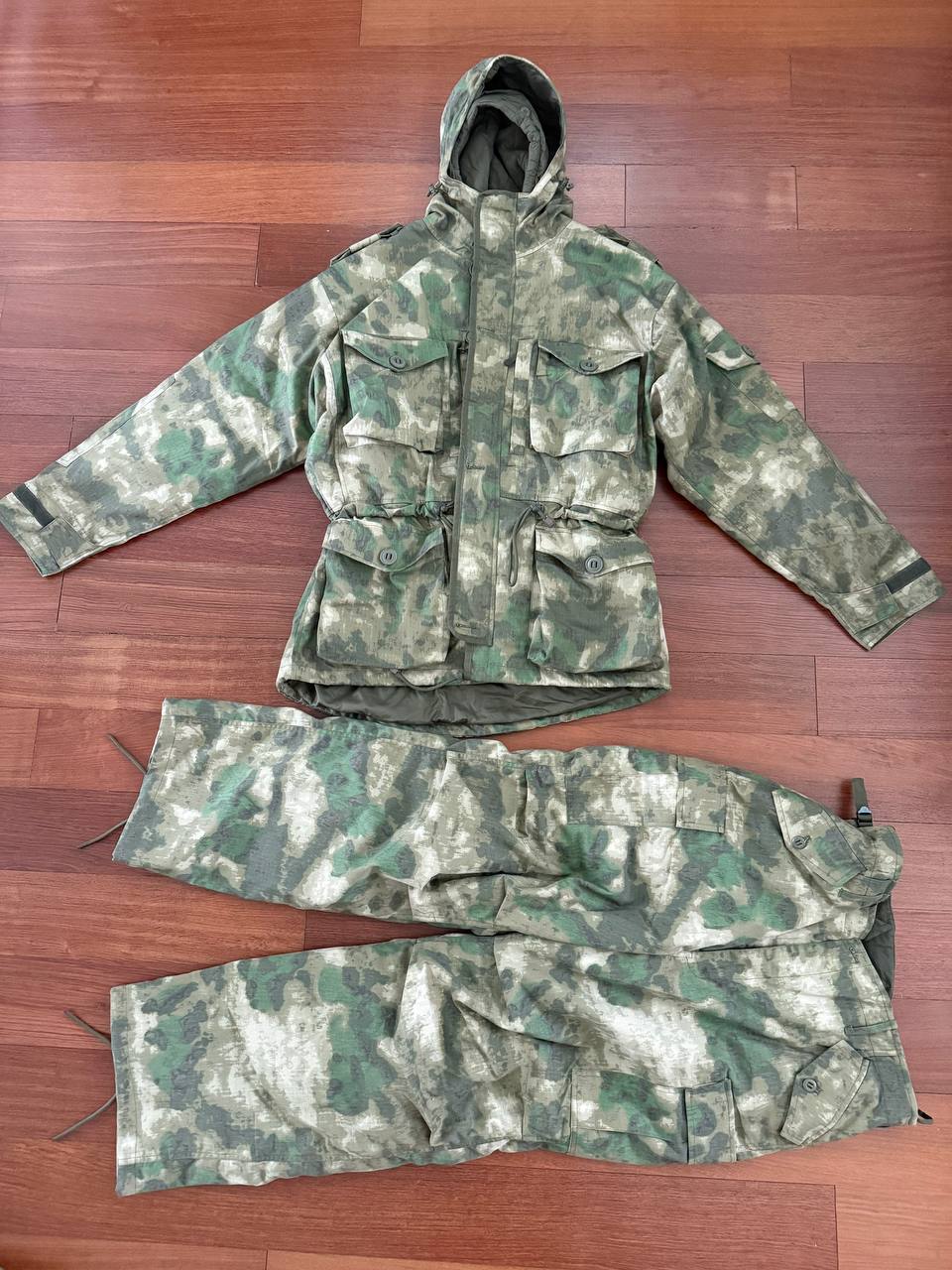 Russian Profarmy SMOK-3 Winter Tactical Suit A-TACS Moss Camo - Size 58/5
