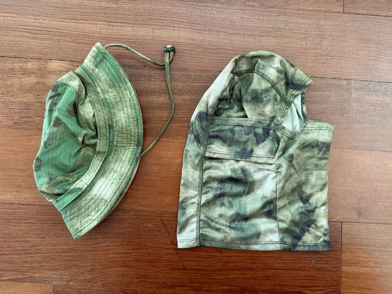 Russian Set - Panama Boonie Hat Size 59-60 + Balaclava - ATACS Camo