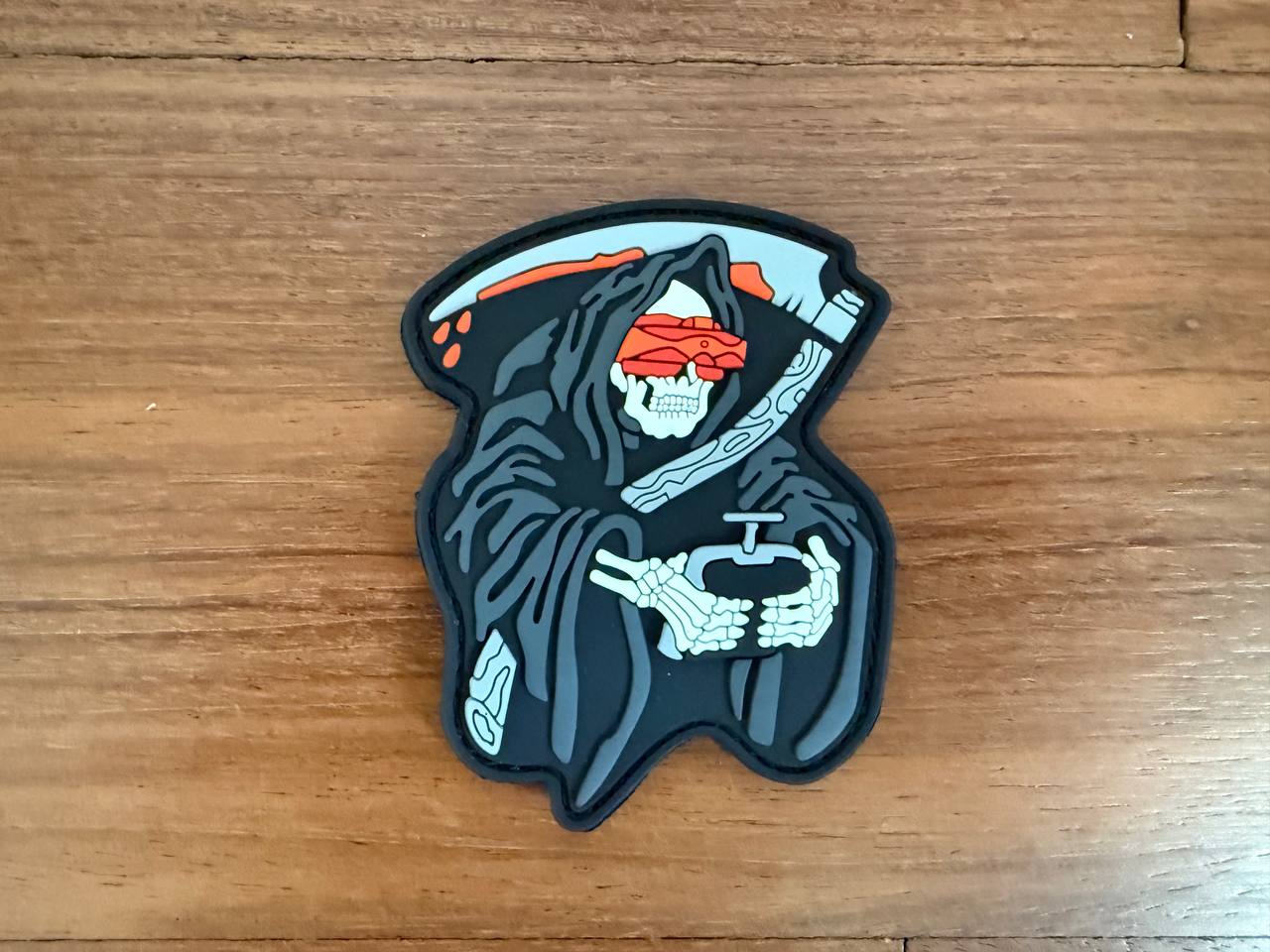 Russian Grim Reaper Drone Operator Badge - Military Patch