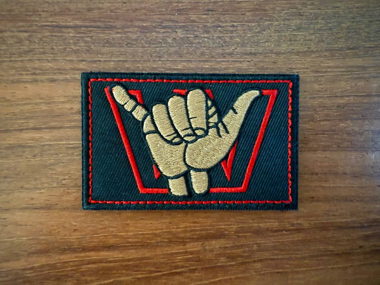 Russian Shaka Hand Badge - Military Patch