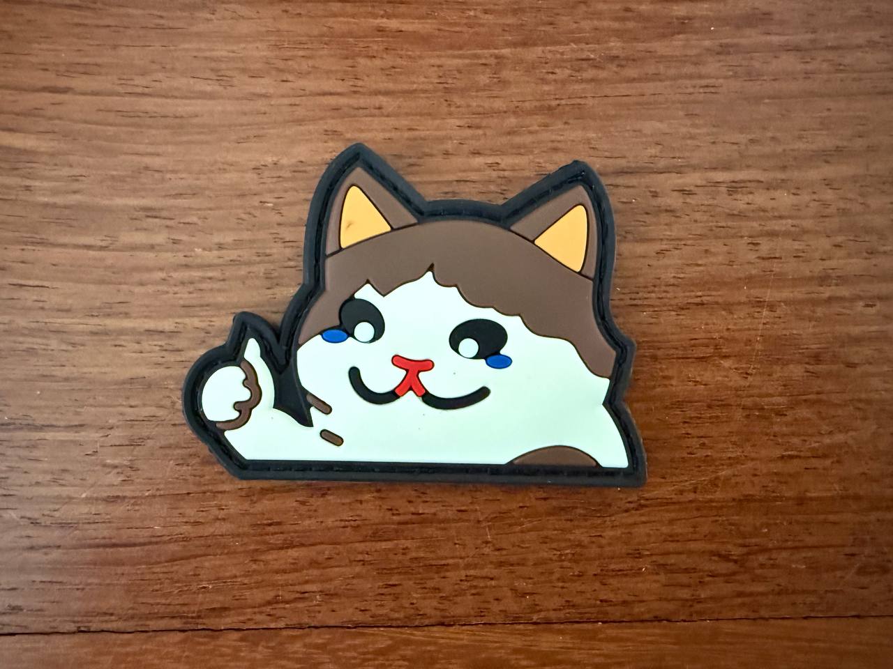 Russian Crying Cat Thumbs Up Meme - Military Patch