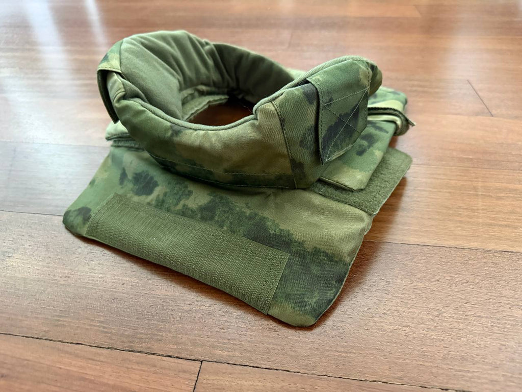 Russian Taktika Neck Protection with Soft Armor Inserts - Mox A-TACS FG
