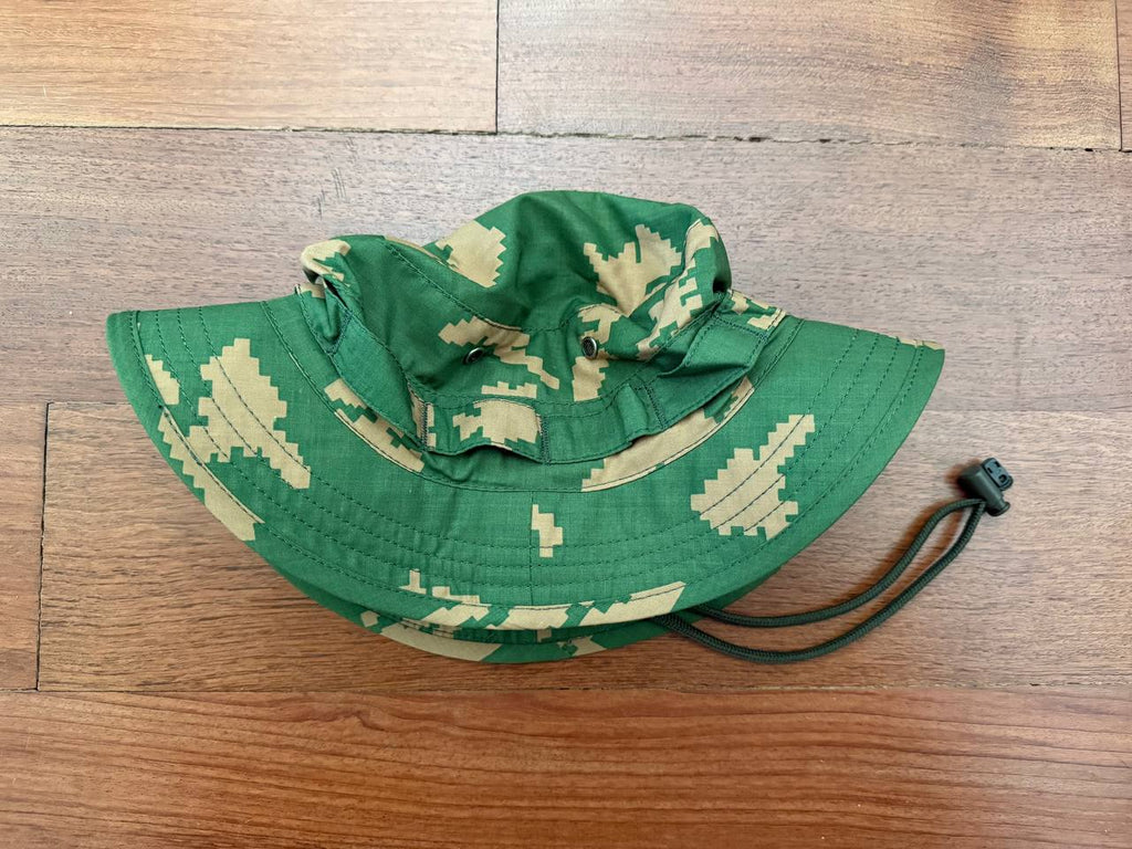 Russian SSO Boonie Hat Panama - Yellow Dubok Camo - Size 61