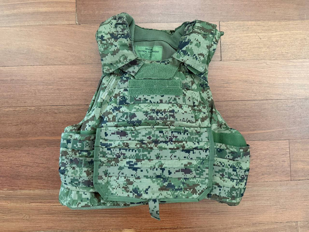 SRVV Alpha Surpat Vest - Full Set w/ Soft Armor + 4 AR500 Level III Plates