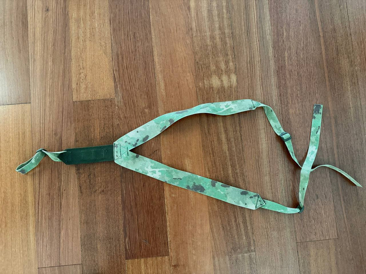 Russian Wartech Tactical Suspenders - A-TACS FG Camo
