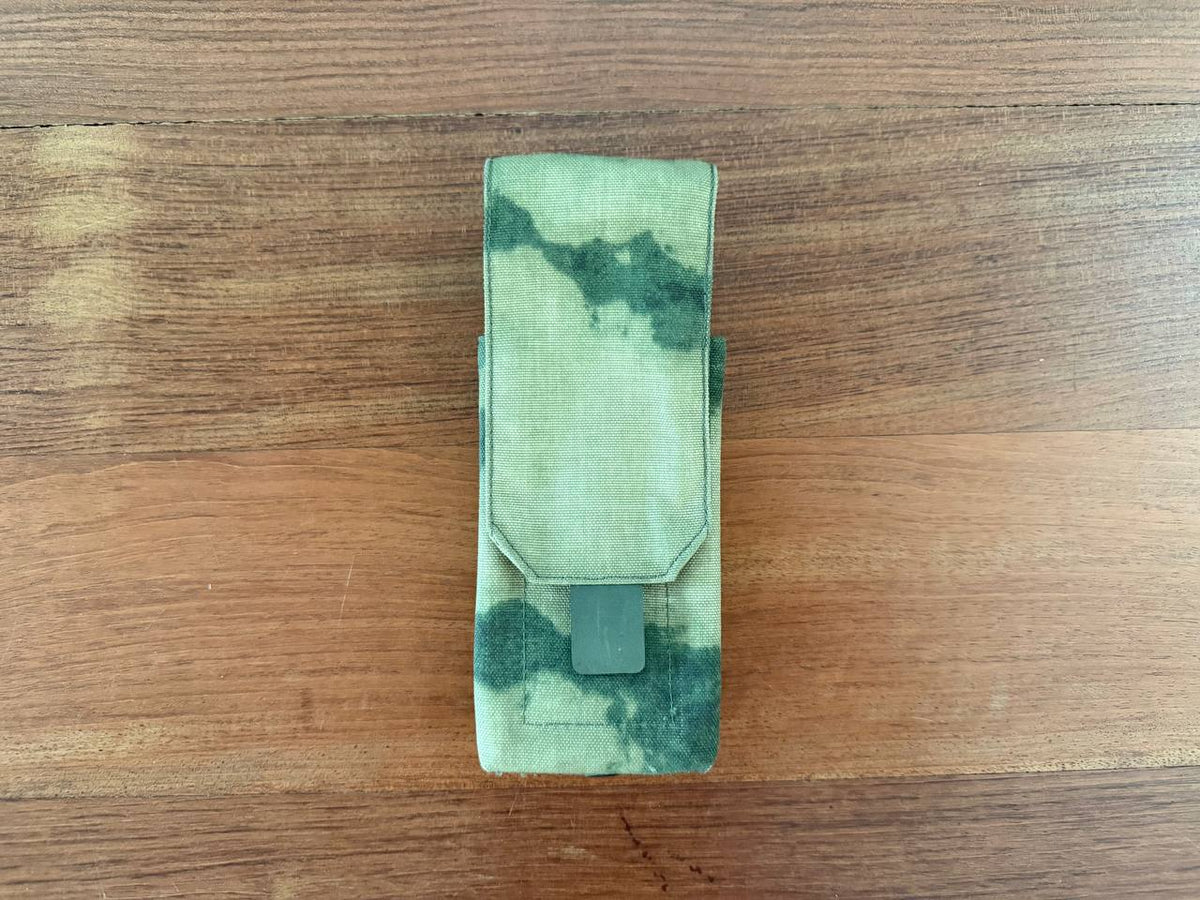 Russian Nordic Tac Single 1Cell AK Mag Pouch - A-TACS FG Camo