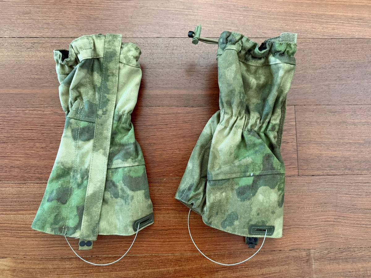 Russian Gear Craft Tactical Lightweight Gaiters - ATACS FG Moss