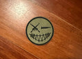 Russian Crossed AK-47 Smiley Face - Military Patch