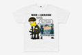 BART Premium 250gsm Heavyweight T-Shirt - Standard Fit, True American Sizing - Size M