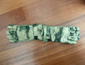 Russian Winter Tactical Gloves – A-TACS FG / Moss - Size 28 laid flat on a wooden surface, featuring camouflage design and adjustable wrist straps.