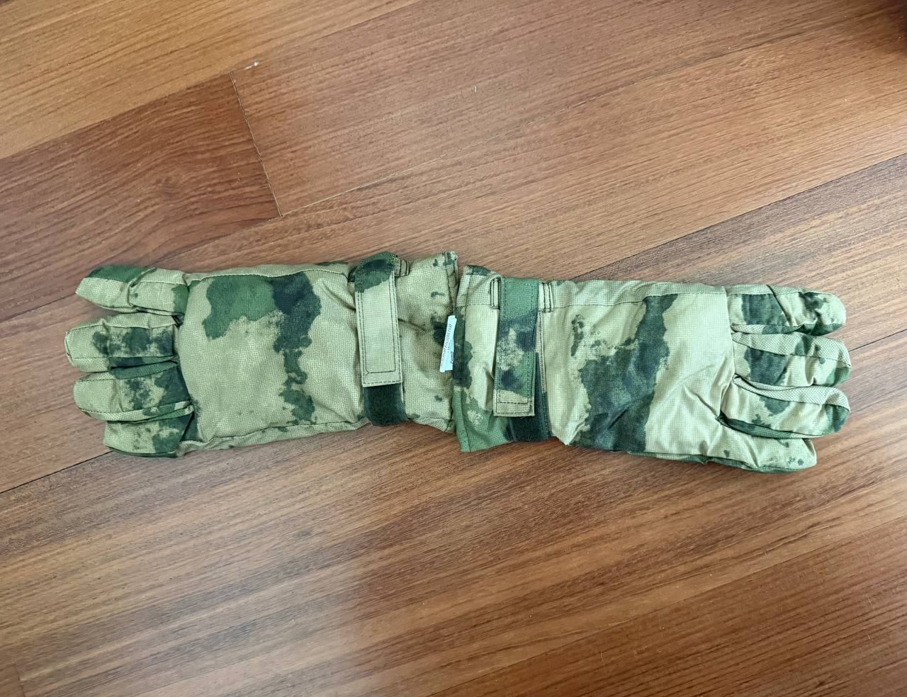 Russian Winter Tactical Gloves – A-TACS FG / Moss - Size 28