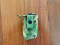 Compact tactical pouch in A-TACS FG camo with secure snap closure, designed for durable radio storage and easy access, Russian SRVV Tactical Radio Pouch - A-TACS FG Camo.