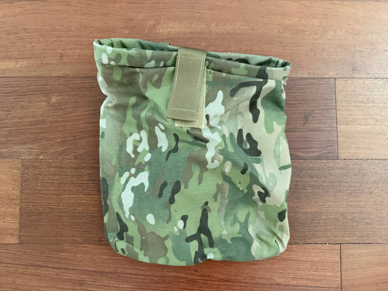 Russian JTech Mk2 Multicam Dump Pouch - FSB Alpha Vympel Recon Spetsnaz SSO MVD made of durable camouflage fabric designed for versatile military use.