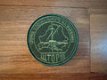 Belarus Spetsnaz "Storm" Special Forces - Military Patch with green embroidered design featuring a map outline and weapons emblem representing elite Belarusian military unit.
