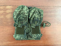 Russian Ana Tactical 4-Cell AK Mag Pouch - EMR Digital Flora in green digital camouflage pattern, designed for tactical use with adjustable straps and secure closures.