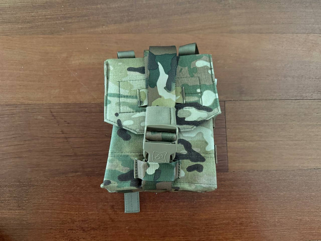 Russian SSO PKM 100-Round Box Magazine Pouch - Multicam