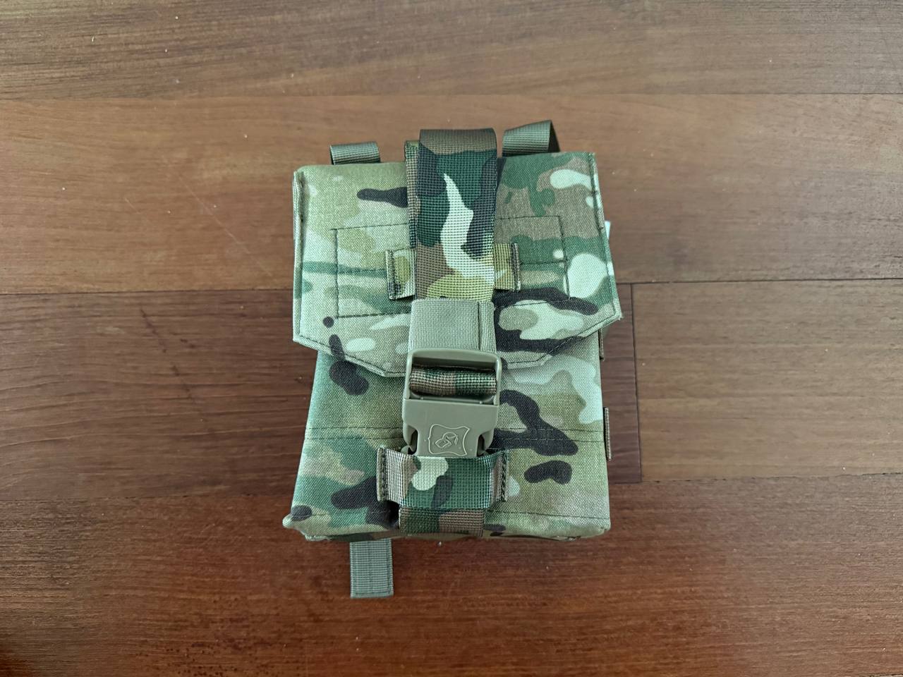 Russian SSO PKM 100-Round Box Magazine Pouch - Multicam